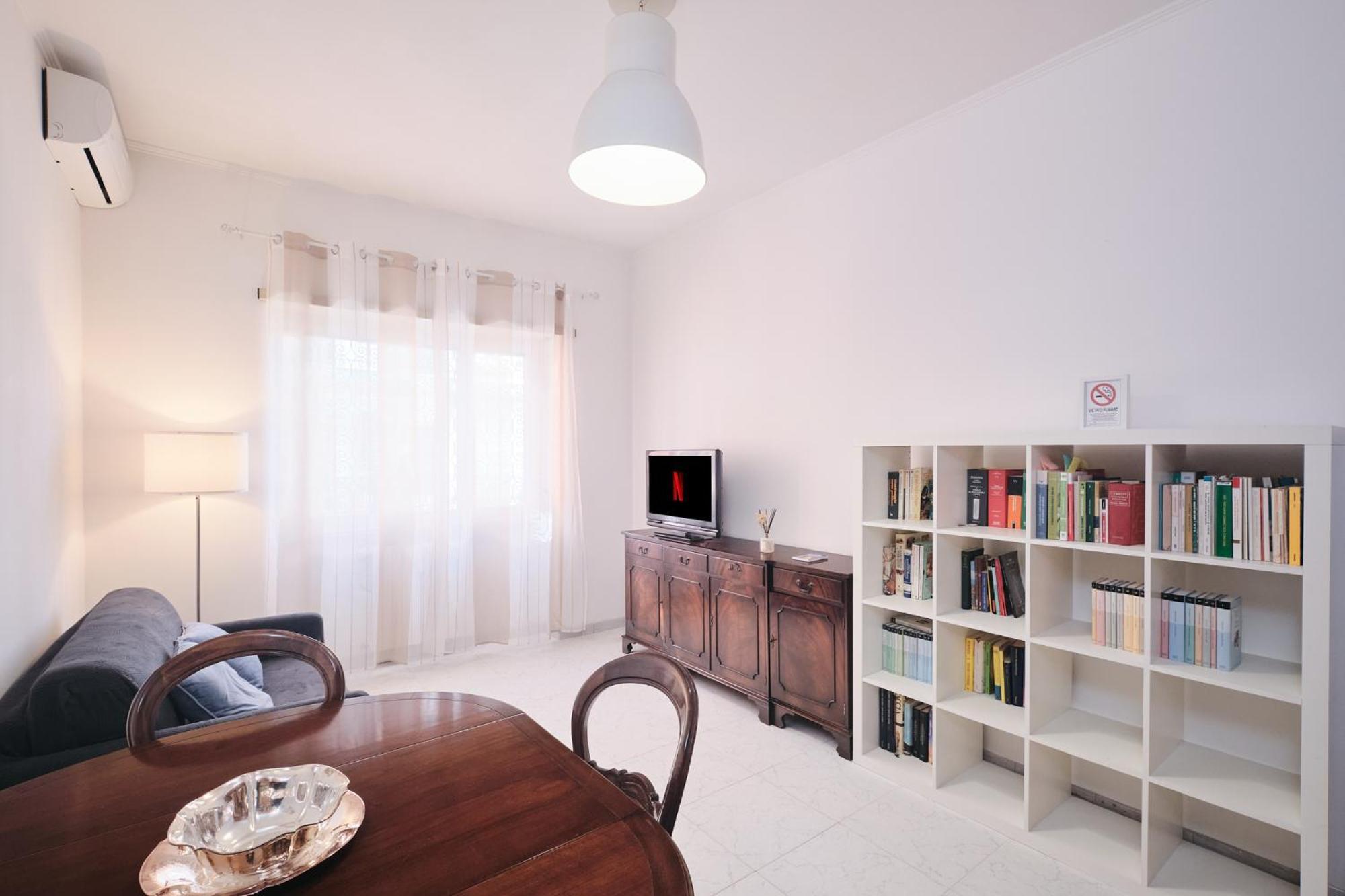 Ferienwohnung Parcheggio Gratuito, Wi-Fi -Netflix & Ac Rom Exterior foto